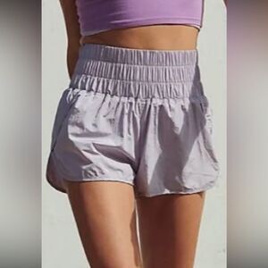 Light purple free people movement way home shorts